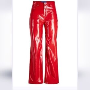 NWT JJXX Kenya Straight-Fit  Faux Leather Pants